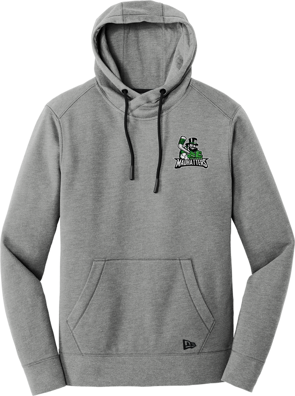 Atlanta Madhatters New Era Tri-Blend Fleece Pullover Hoodie