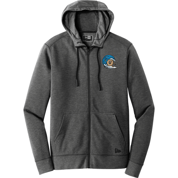 BagelEddi's New Era Tri-Blend Fleece Full-Zip Hoodie