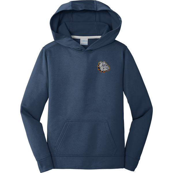 Chelsea Bulldogs Youth Performance Fleece Pullover Hooded Sweatshirt