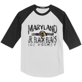 MD Jr. Black Bears Youth Colorblock Raglan Jersey
